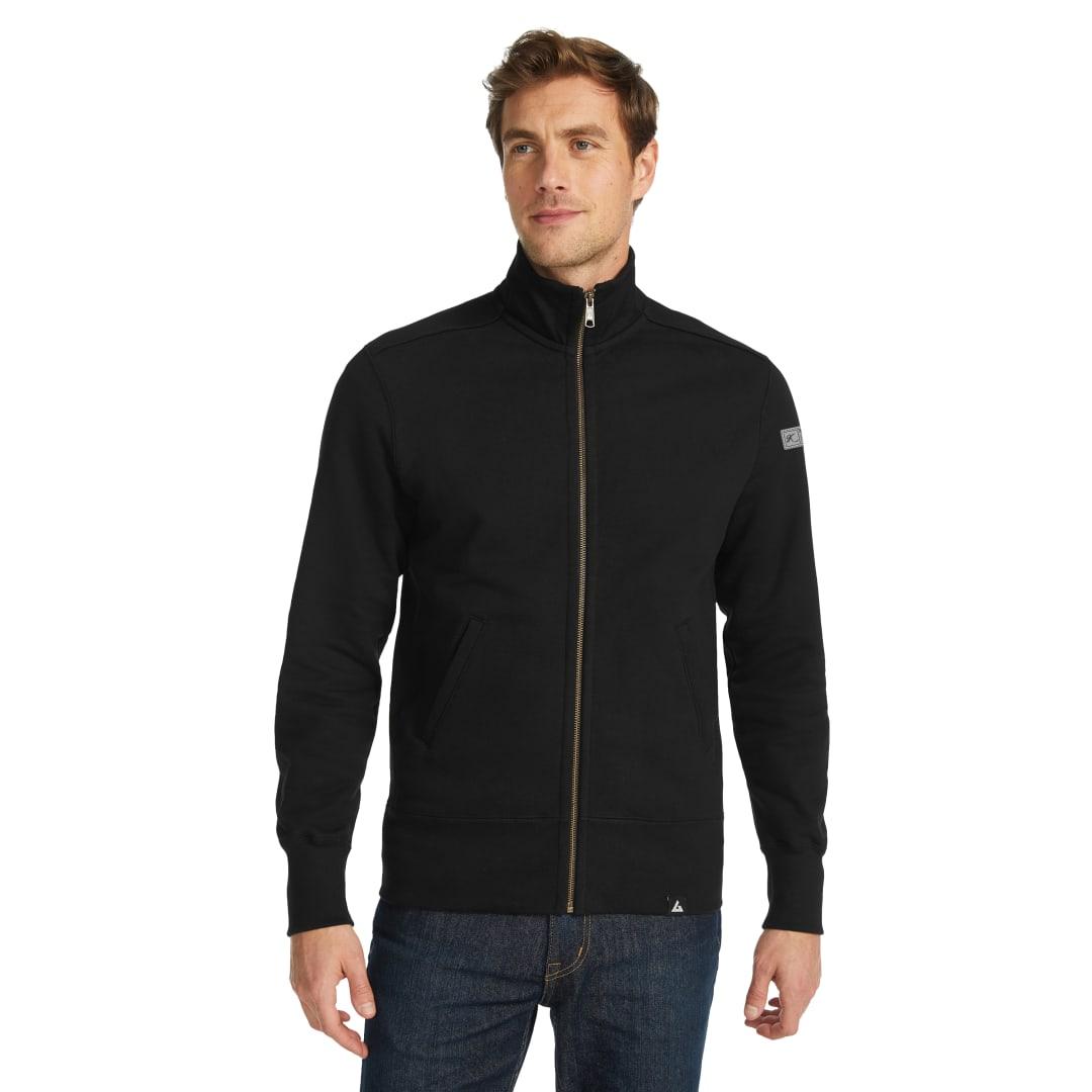 American giant moto full zip - mens Black miniatura 14
