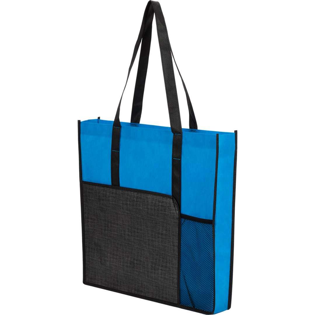 Radius recycled non-woven tote Black miniatura 14
