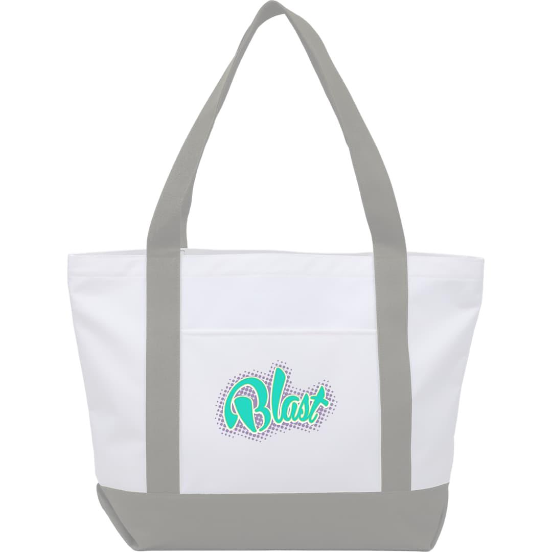 Oversized recyled canvas tote bag Black miniatura 20