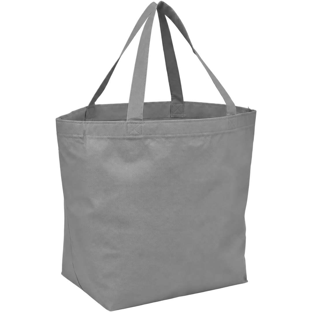 Yaya 100% recycled budget non woven shopper tote Black miniatura 21