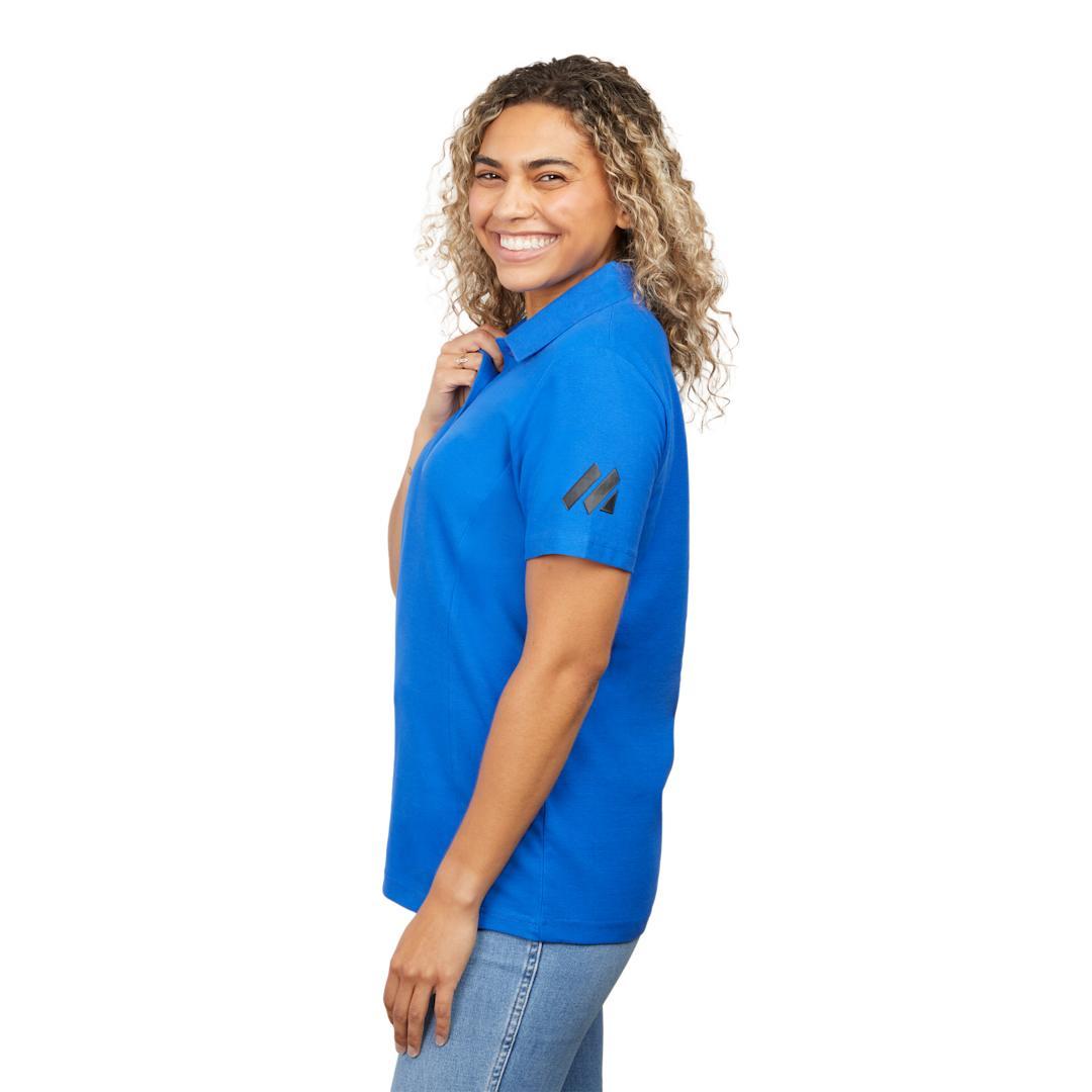 Palo short sleeve 100% cotton pique polo - womens White miniatura 15