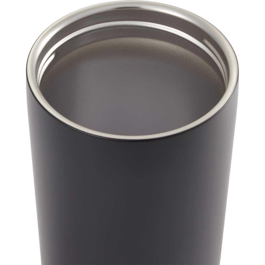 Maddie recycled ss vacuum tumbler w/ 360 lid 16oz Black miniatura 3