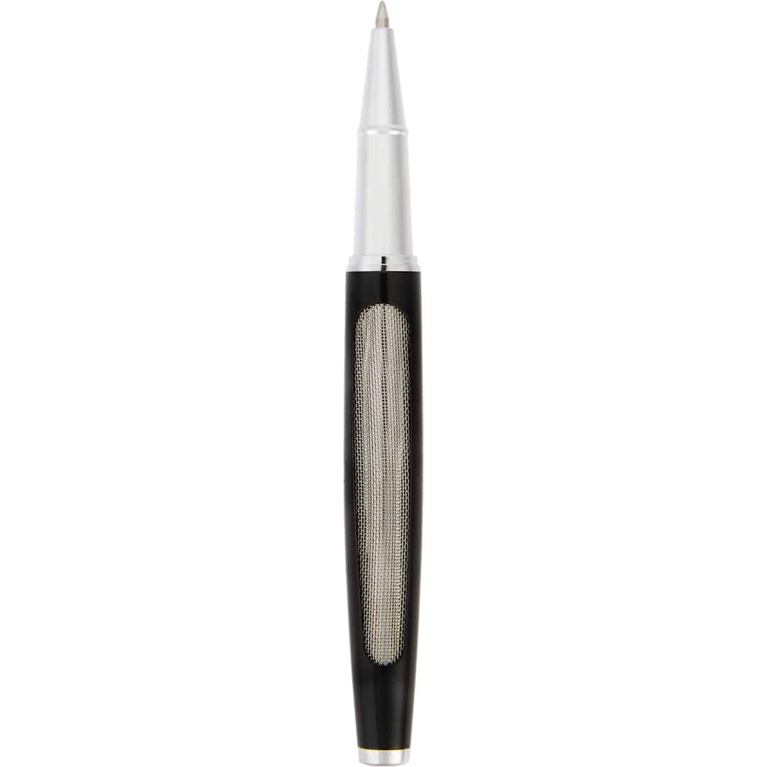Luxe recycled stainless steel roller ball Black miniatura 3