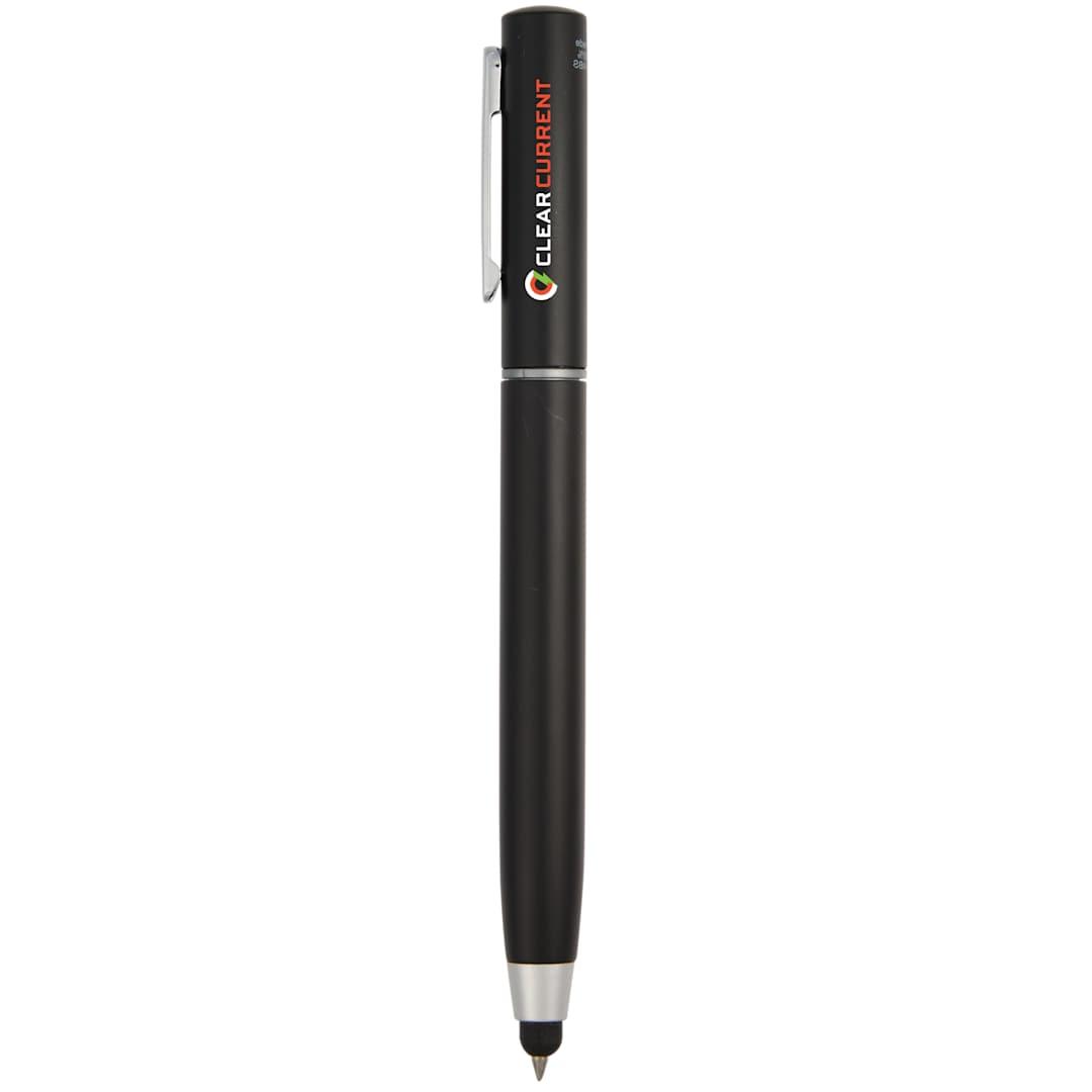 3-In-1 tech cleaning stylus gel pen Black miniatura 8