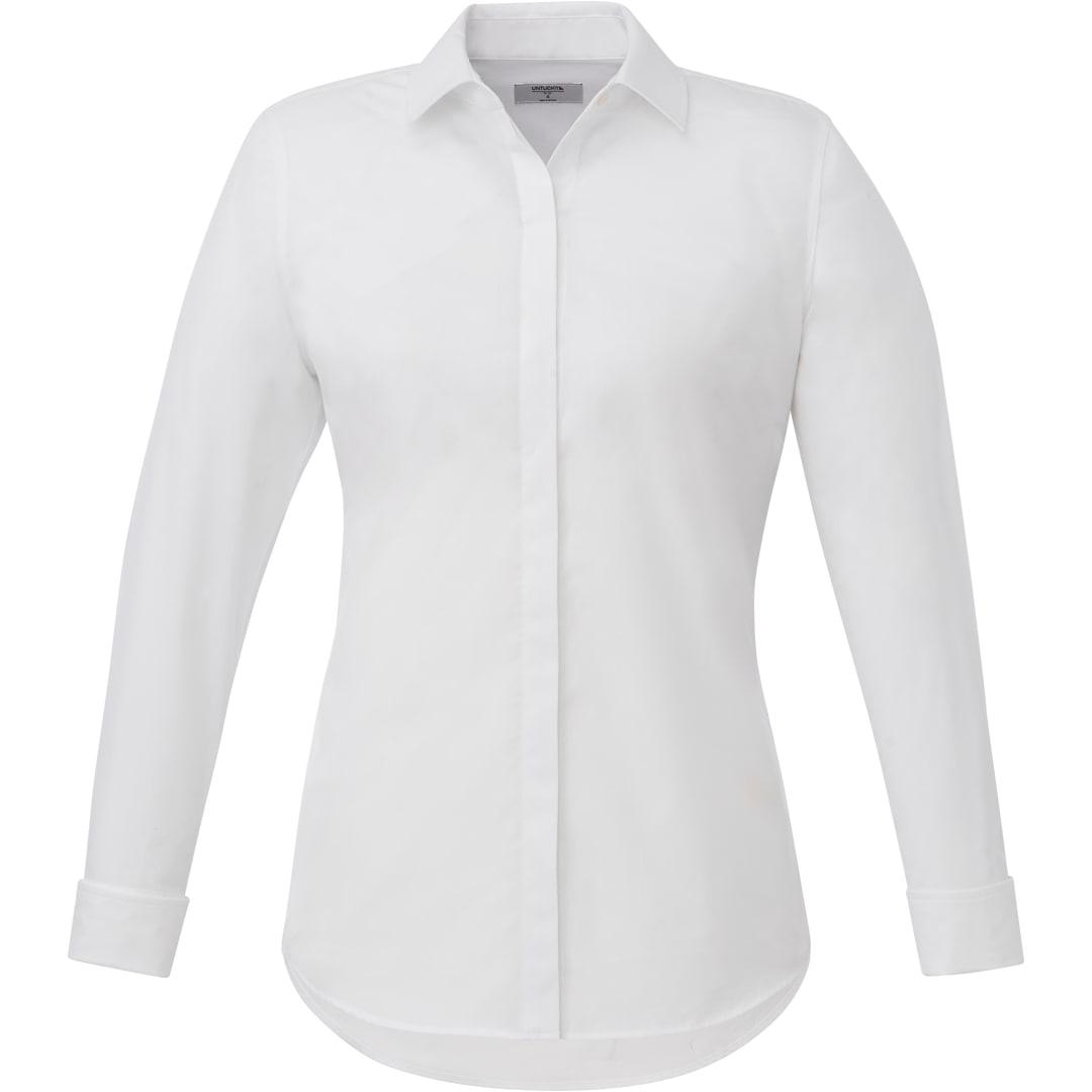 Untuckit tracey long sleeve shirt - womens White miniatura 7