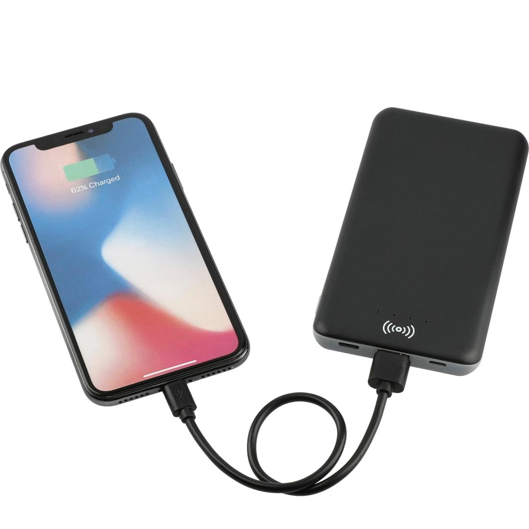 Axial 4000 mah wireless power bank Black miniatura 3
