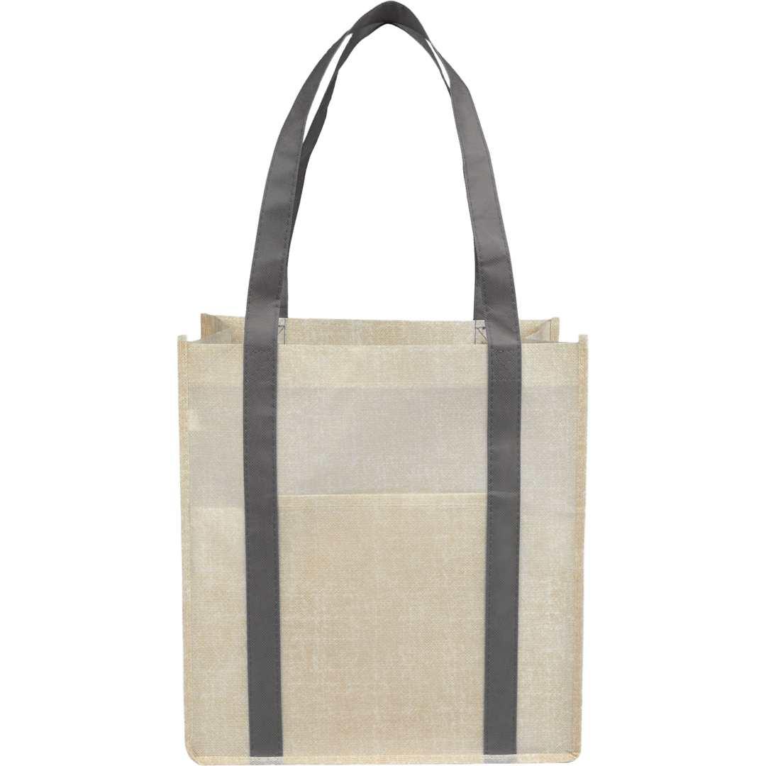 Pluto recycled non-woven small grocery tote Royal miniatura 13