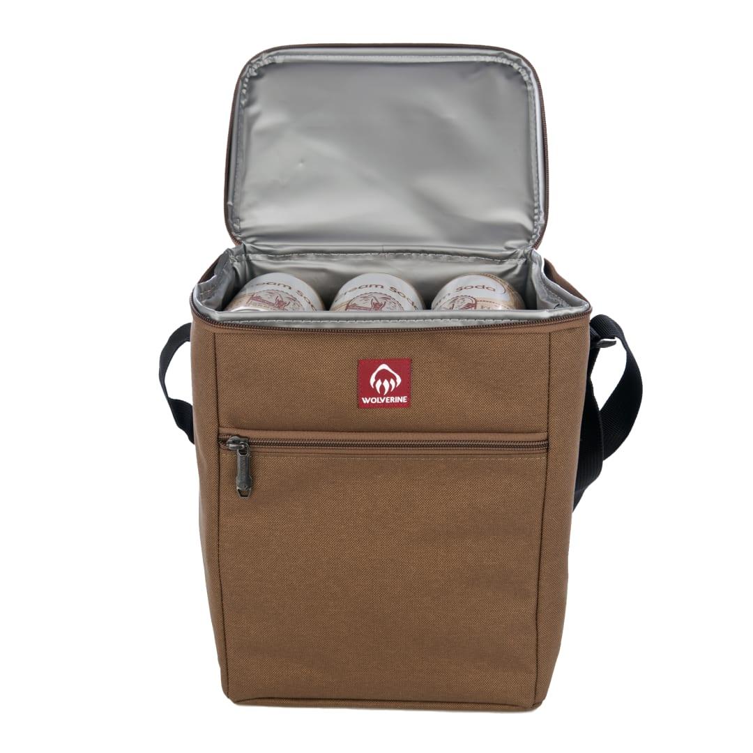 Wolverine vertical 12 can cooler Black miniatura 14