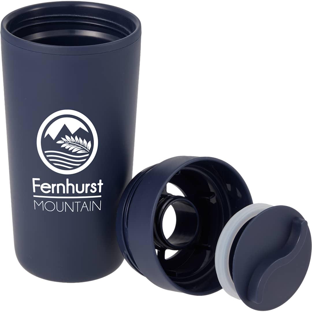 Lola recycled tumbler w/ 360 degree lid 16 oz Black miniatura 30