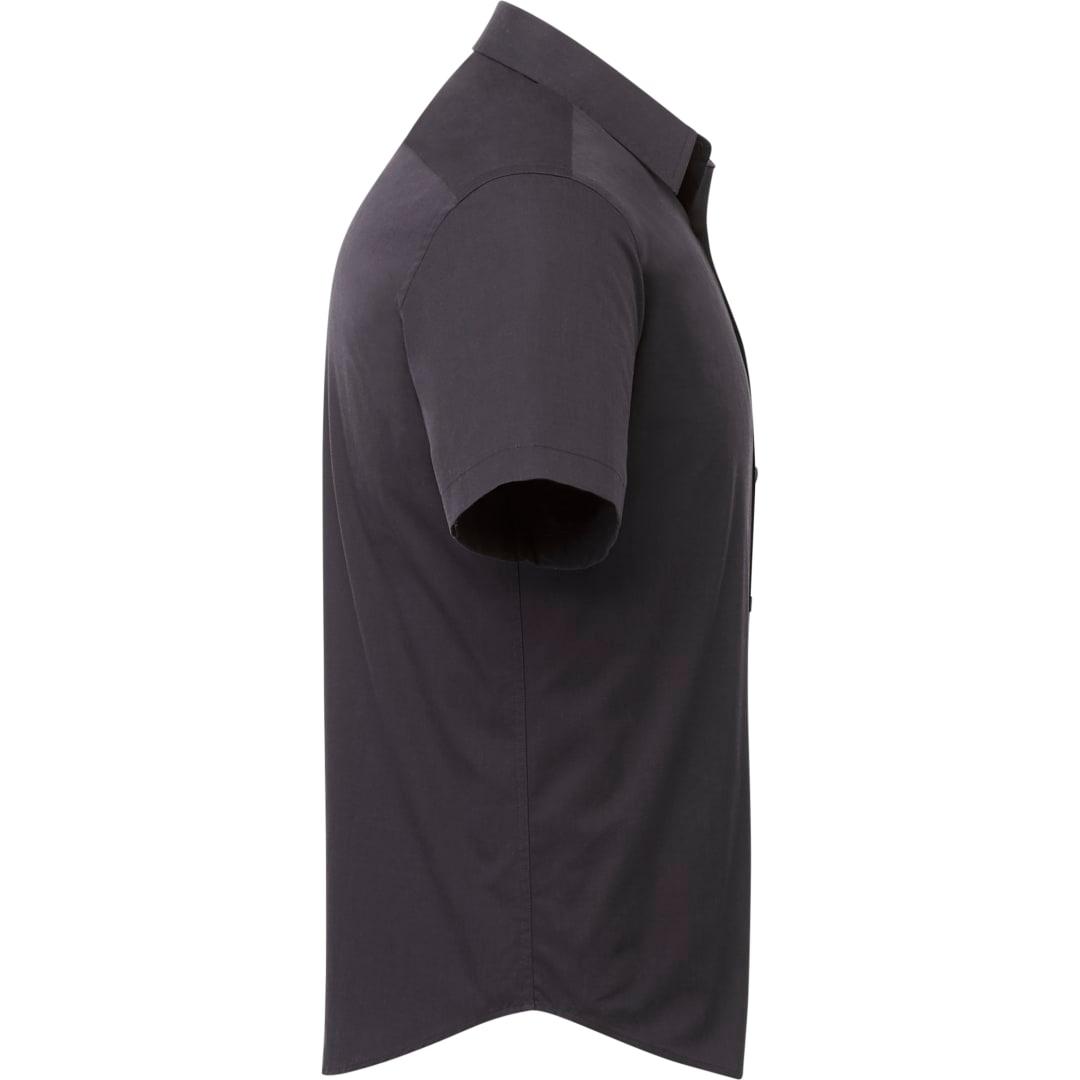 Untuckit classic coufran short sleeve shirt-mens Black miniatura 5
