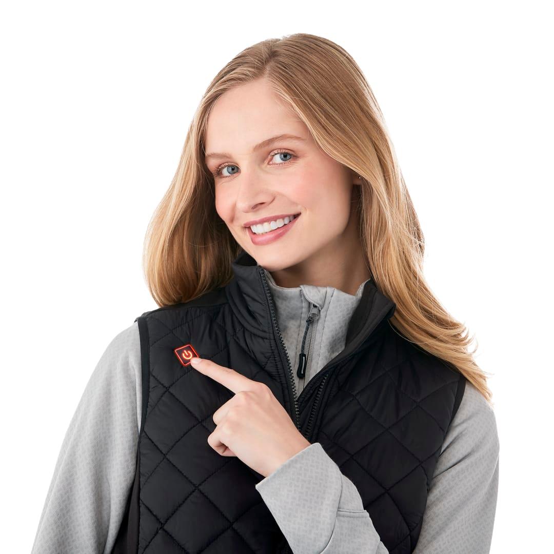 Womens shefford heat panel vest Black miniatura 7