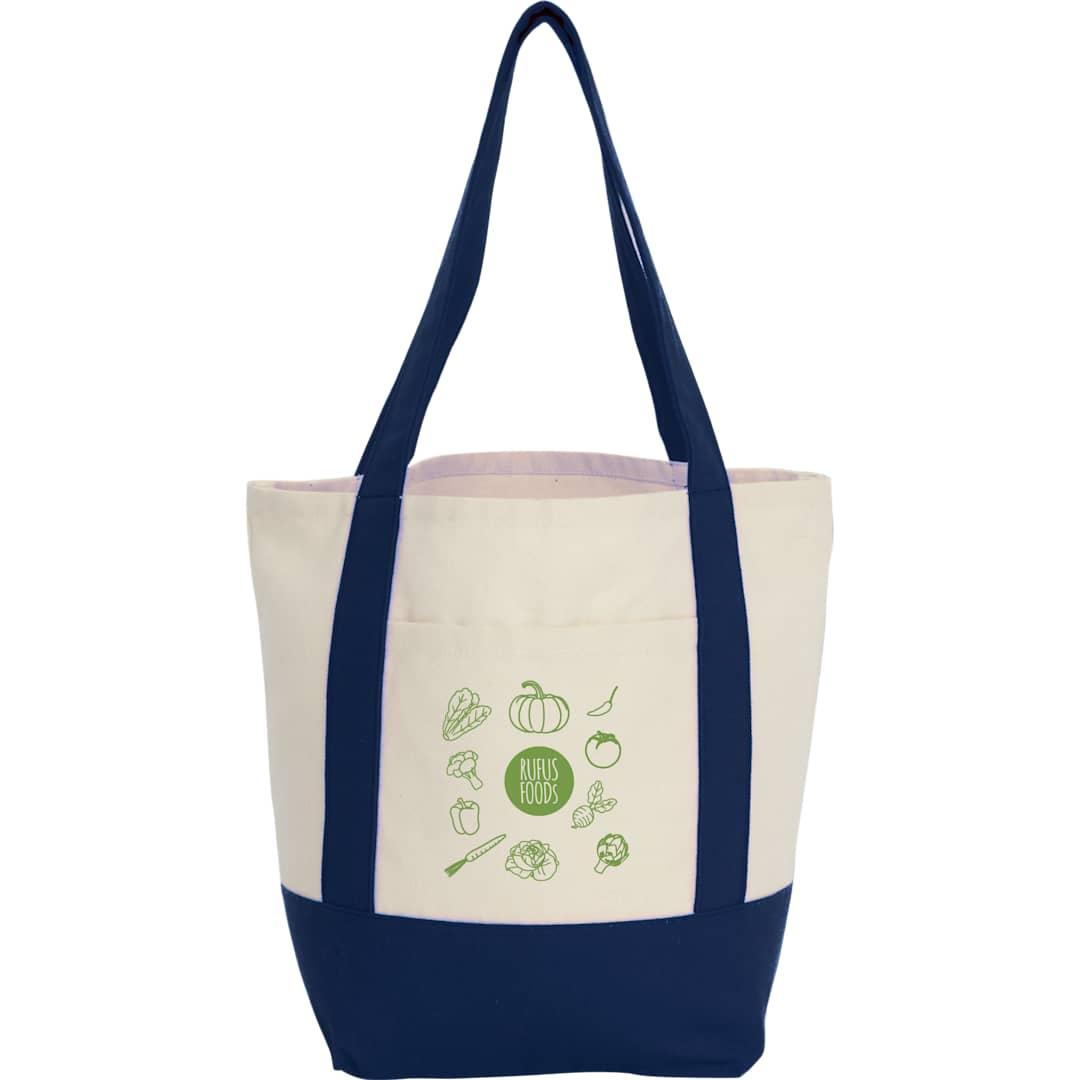 Mini recycled 8oz cotton canvas tote Red miniatura 23