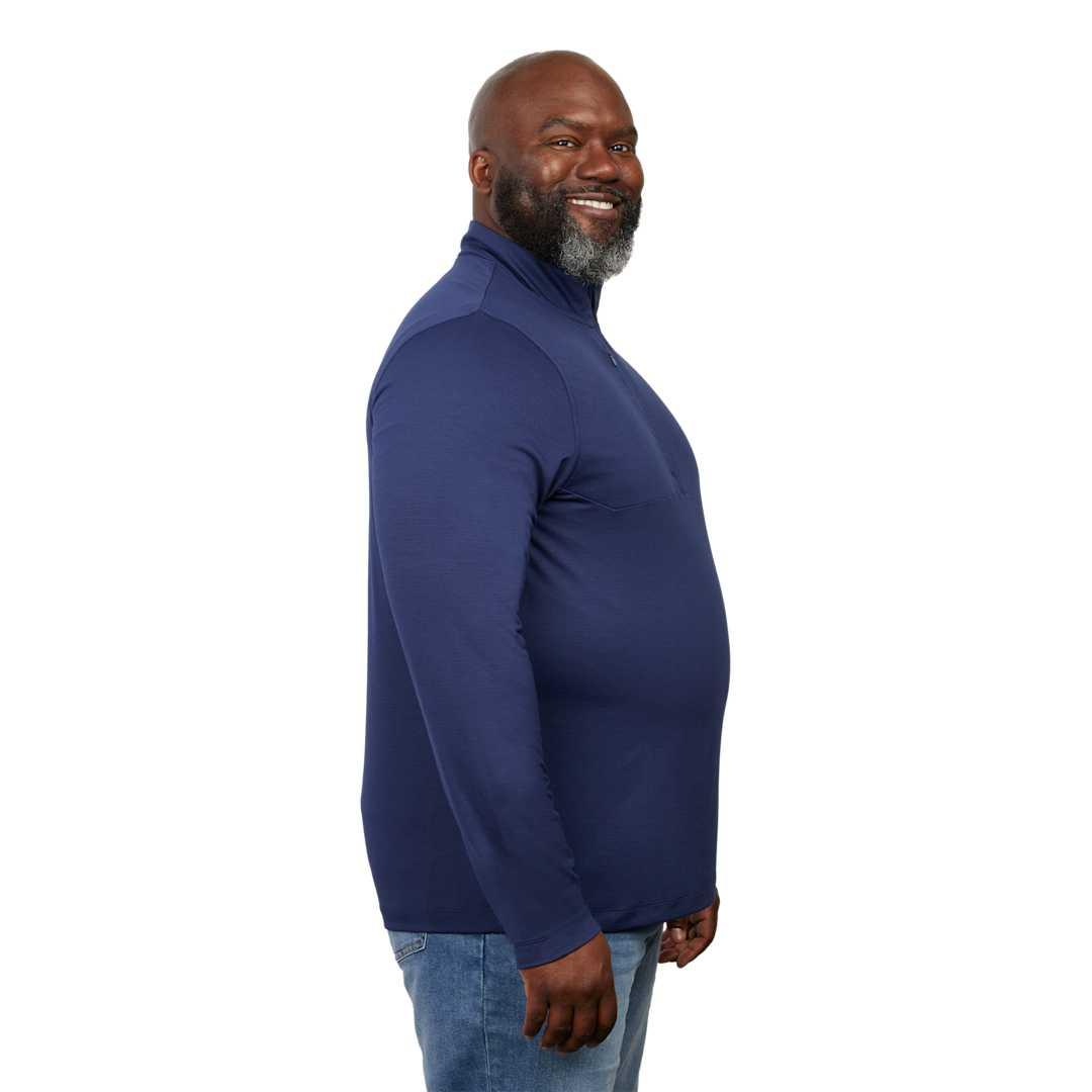 Izu everything performance eco 1/4 zip - mens Navy Blue miniatura 9