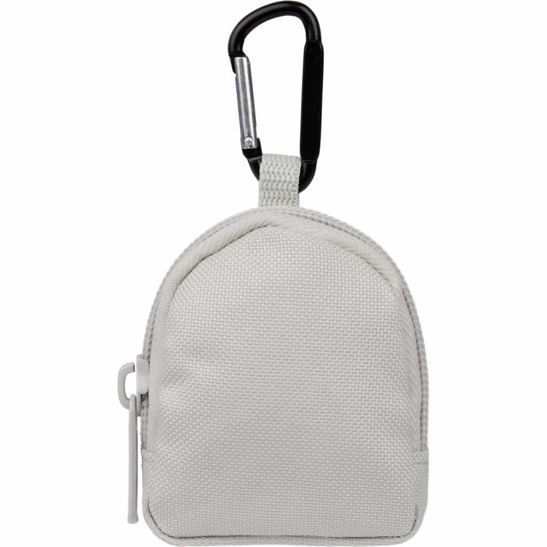 Mini backpack bag charm Natural miniatura 12