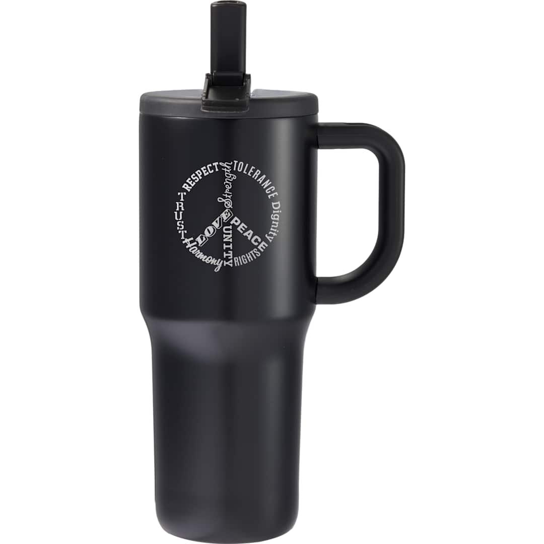 Alpine 30oz vac insul mug w/protective straw cover Bay Blue miniatura 19
