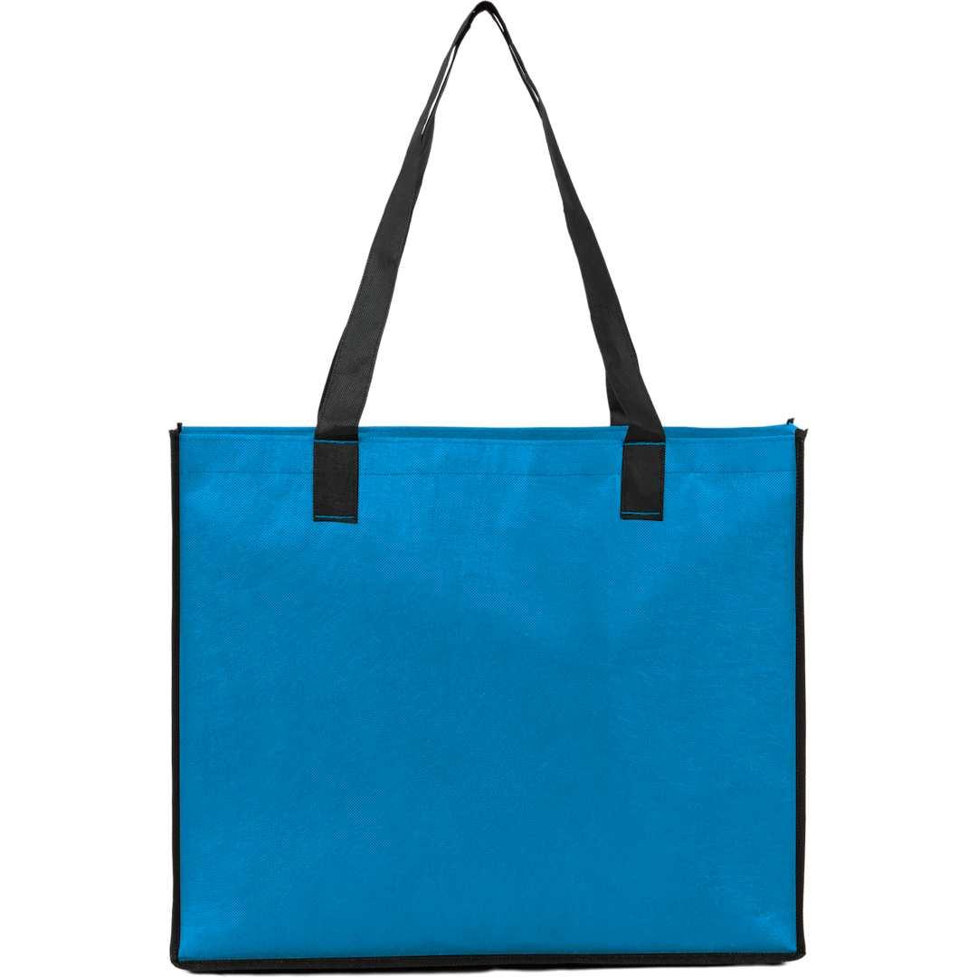 Brooke recycled non-woven convention tote Blue miniatura 11