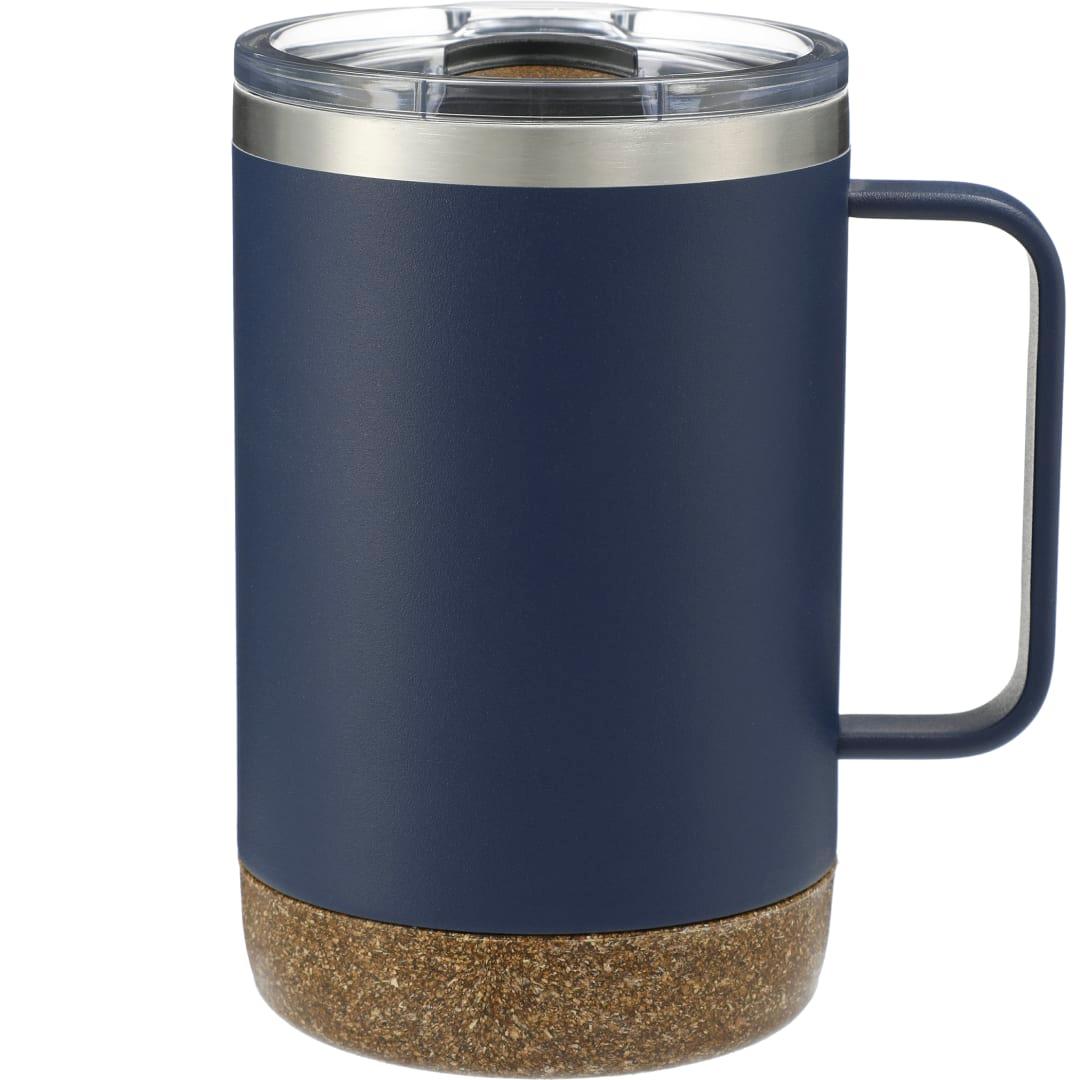 Valhalla copper vacuum insulated camp mug 14oz Navy Blue miniatura 13