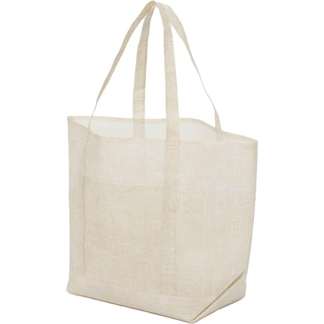 Recycled beacon non-woven all purpose tote Grey miniatura 10