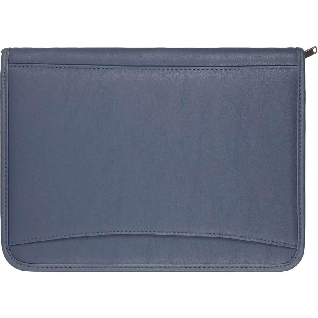 Fsc® mix durahyde recycled zippered padfolio Black miniatura 15