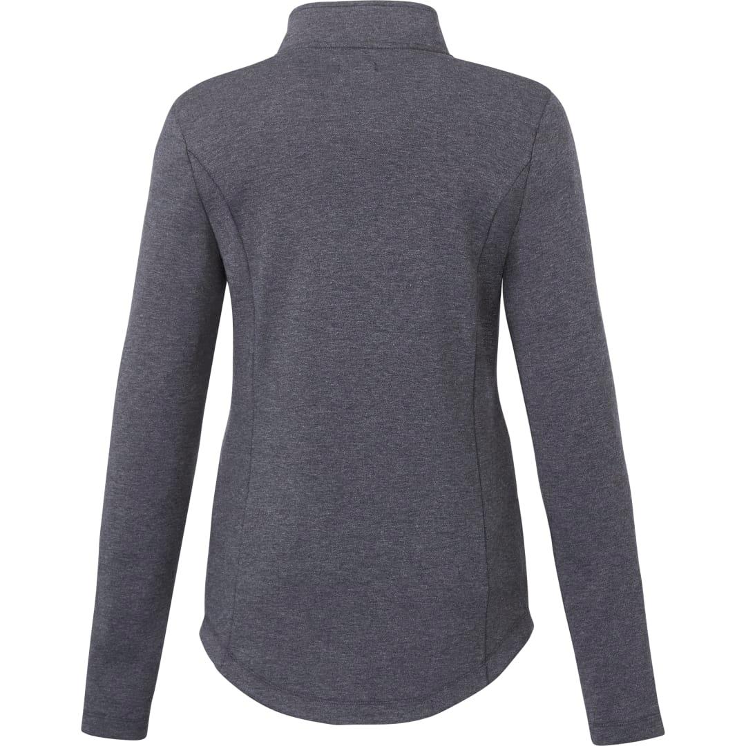 Womens rigi eco knit half zip Grey miniatura 18