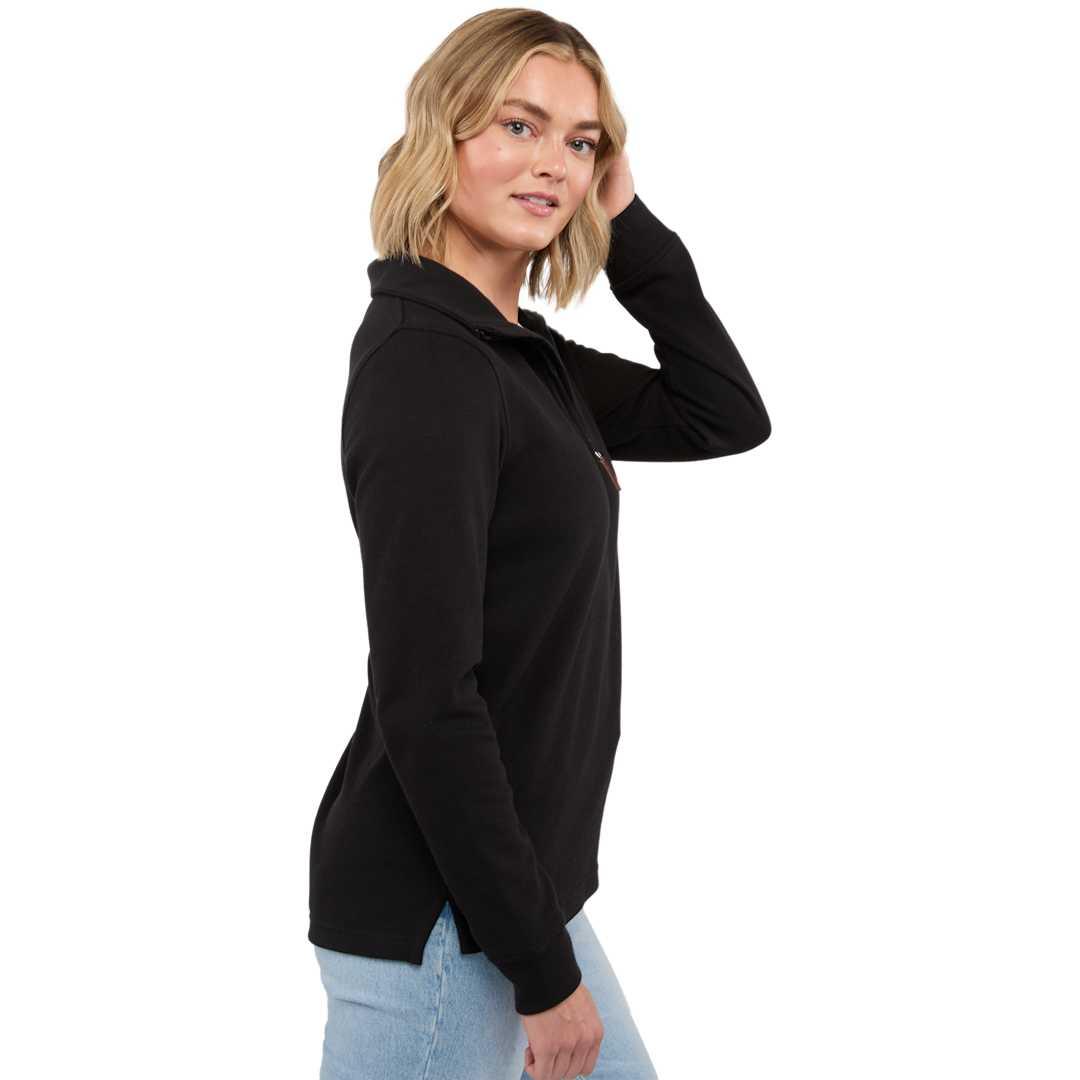 Hudson eco knit half zip - womens Beige miniatura 39