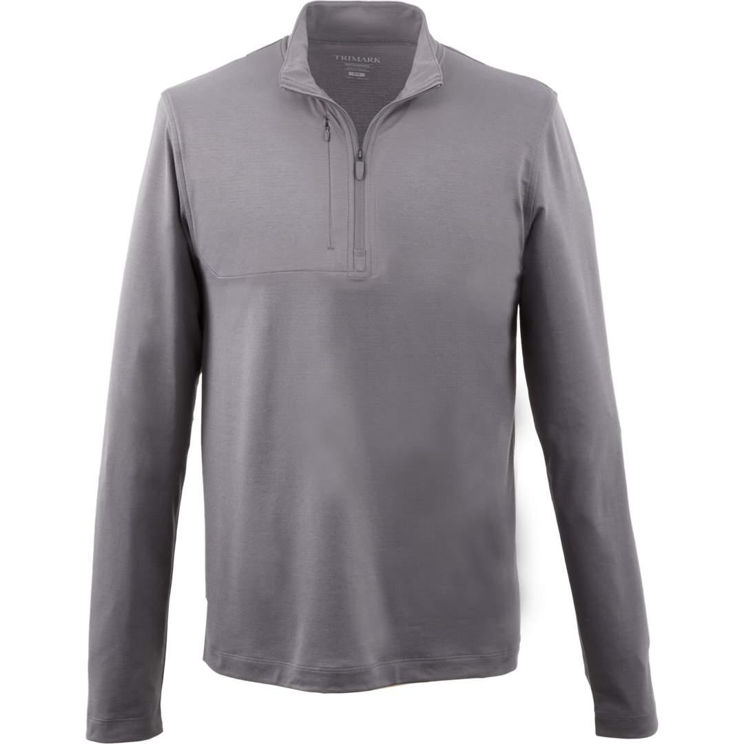 Izu everything performance eco 1/4 zip - mens Navy Blue miniatura 11