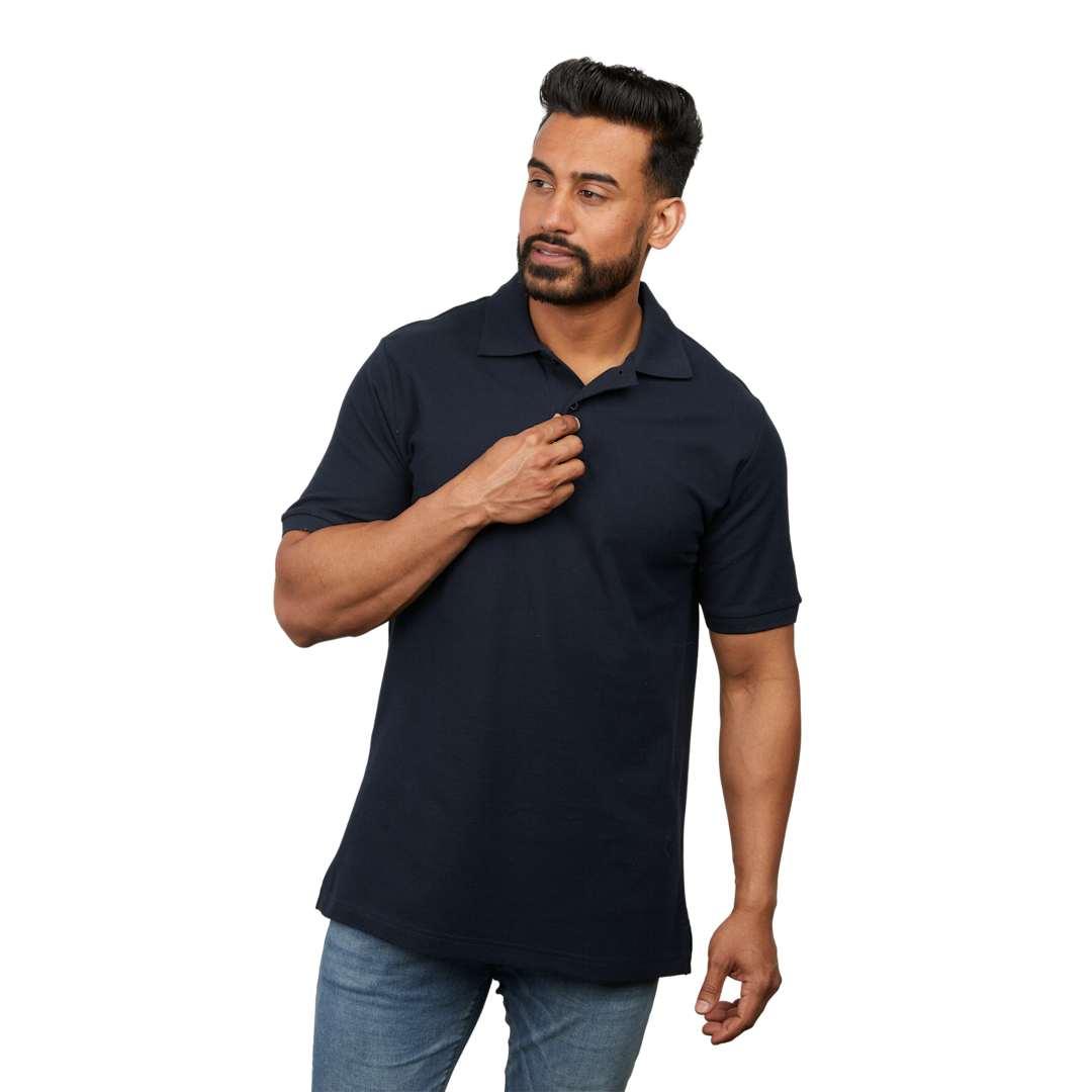 Palo short sleeve 100% cotton pique polo - mens White miniatura 20