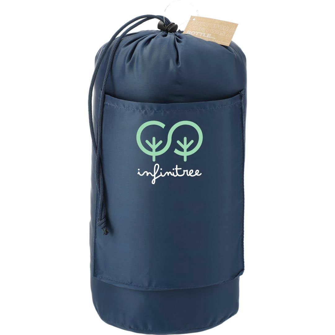 Wave recycled insulated outdoor blanket Black miniatura 14