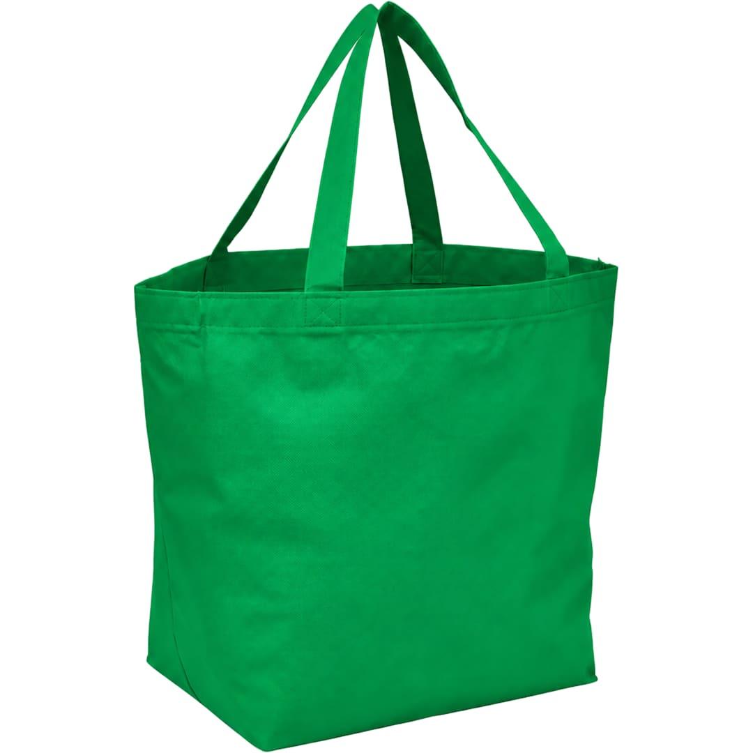 Yaya 100% recycled budget non woven shopper tote Black miniatura 16
