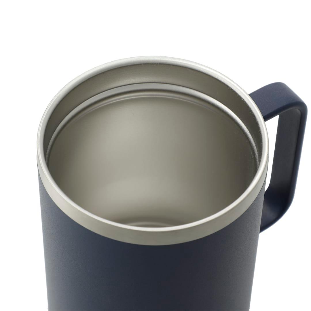 Valhalla copper vacuum insulated camp mug 14oz Navy Blue miniatura 11