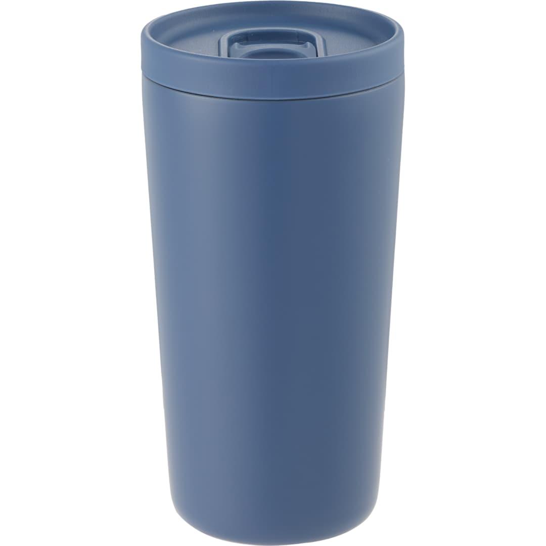 Carissa vaccum insulated tumbler w/ slide lid 14oz Blue Agave miniatura 11