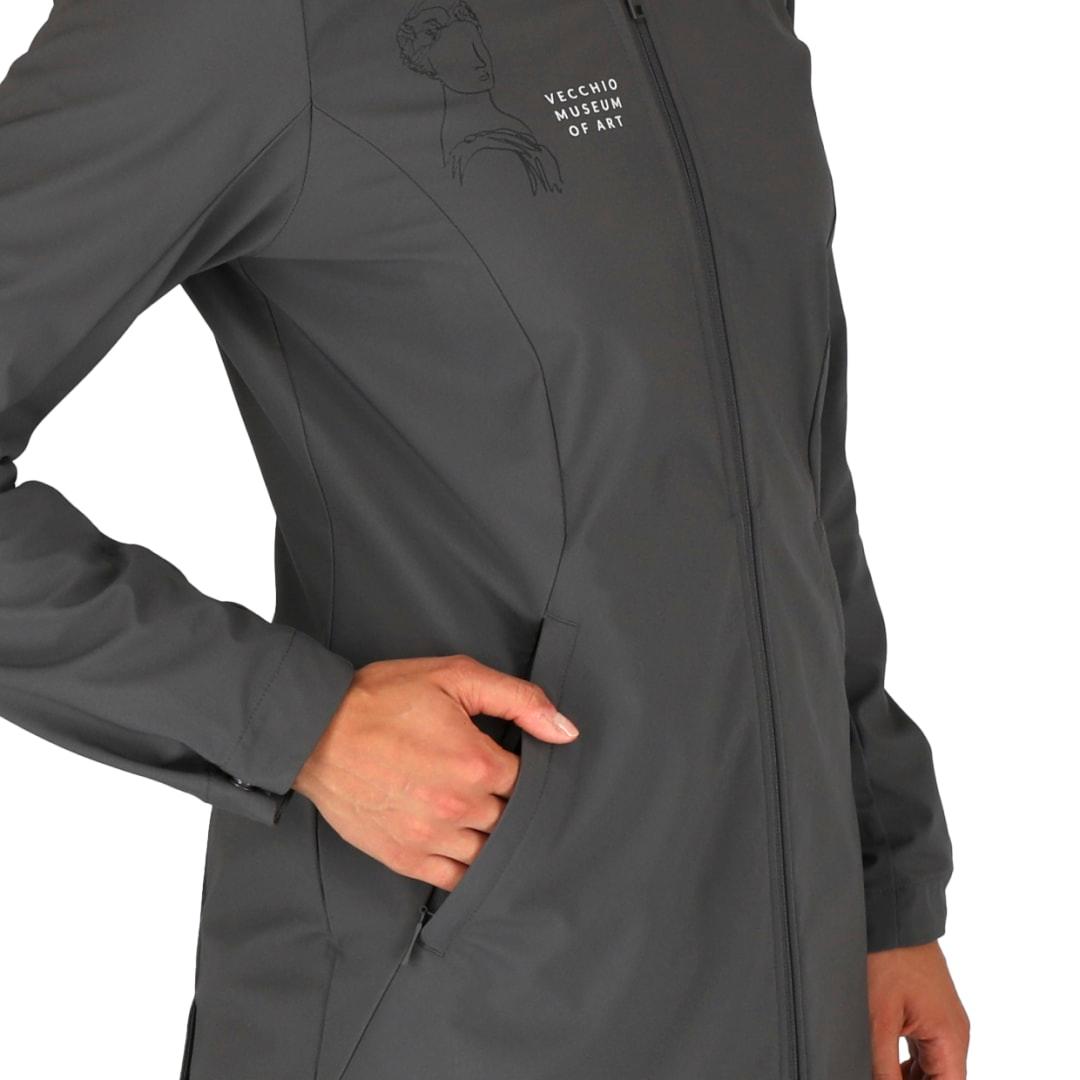 Manzano eco softshell jacket - womens Silver miniatura 24