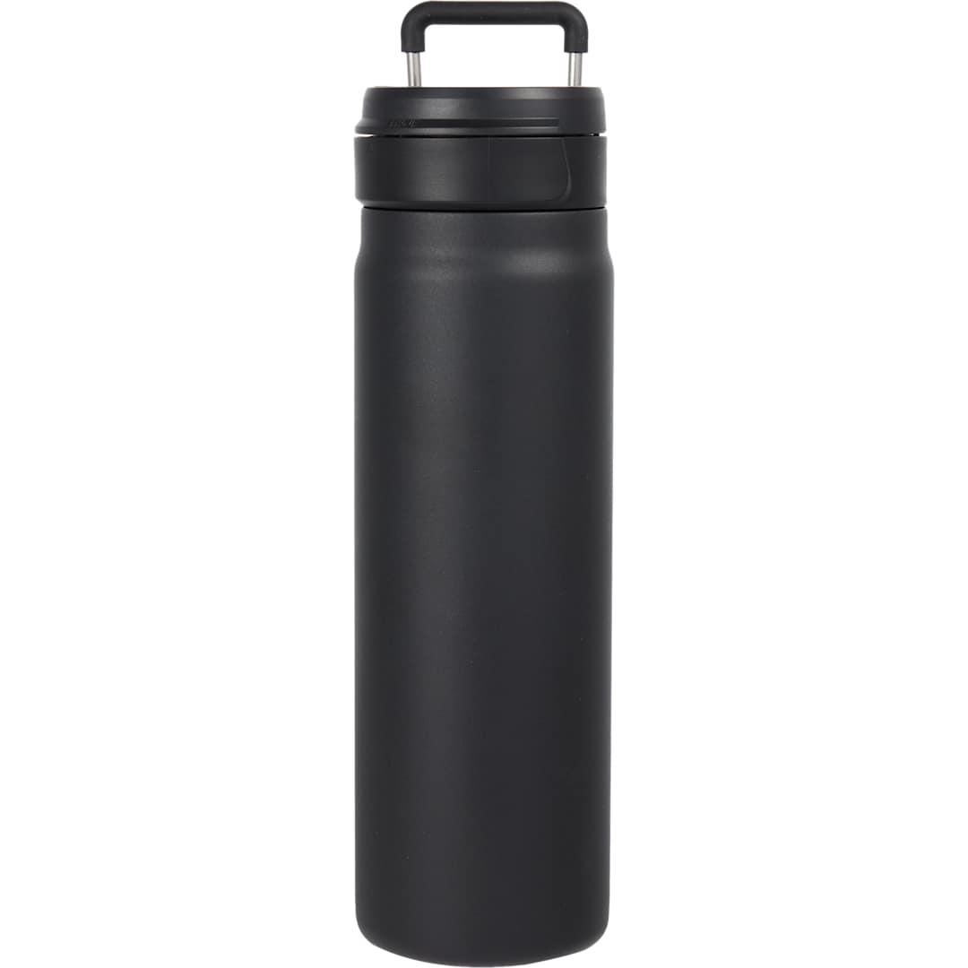 Kara recycled insulated bottle w/ swivel lid 24oz Black miniatura 8