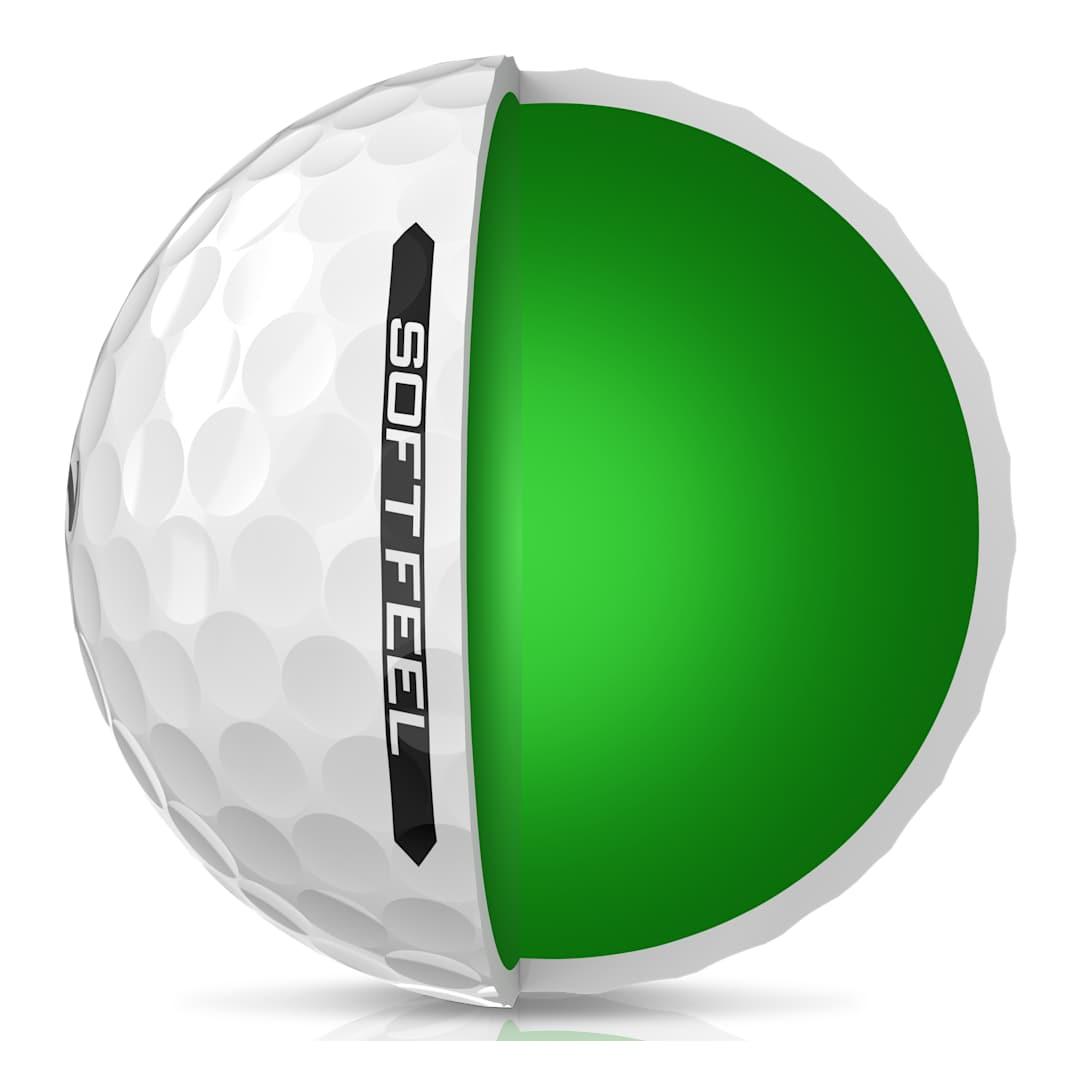 Srixon soft feel golf balls - 12 pack White miniatura 14