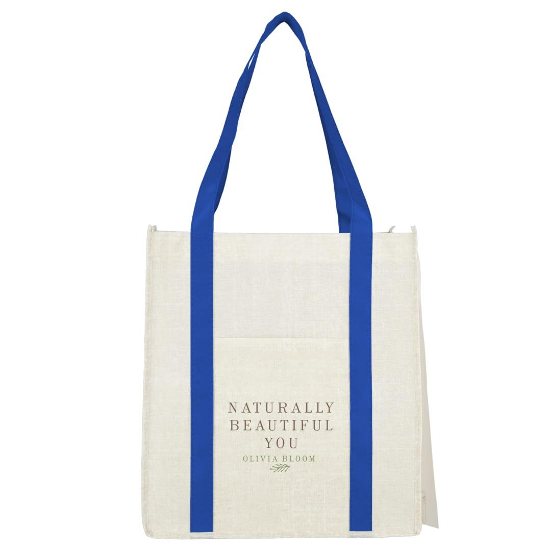 Pluto recycled non-woven small grocery tote Royal miniatura 21