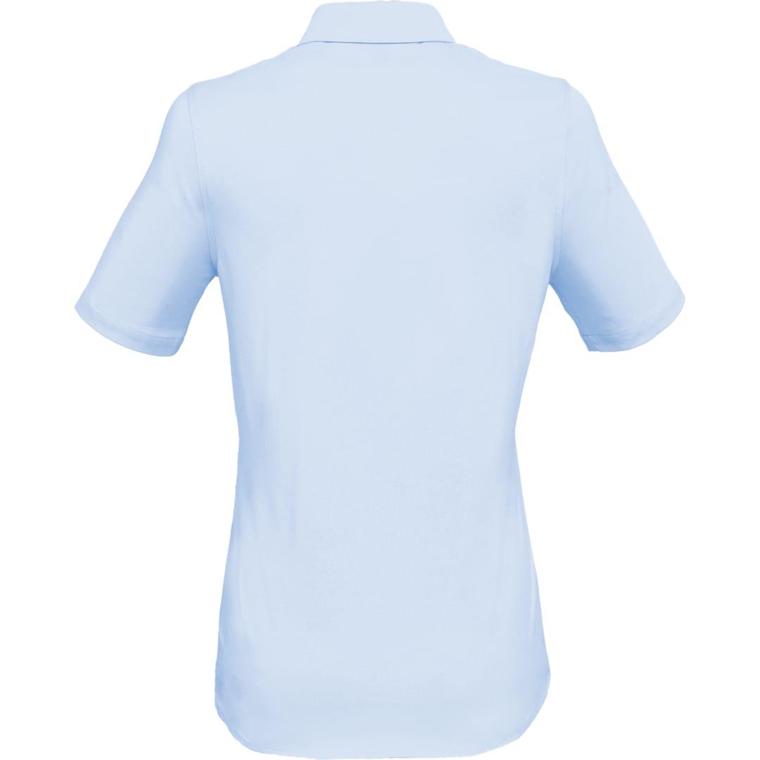 Tatra eco short knit button up sleeve shirt - womens White miniatura 6