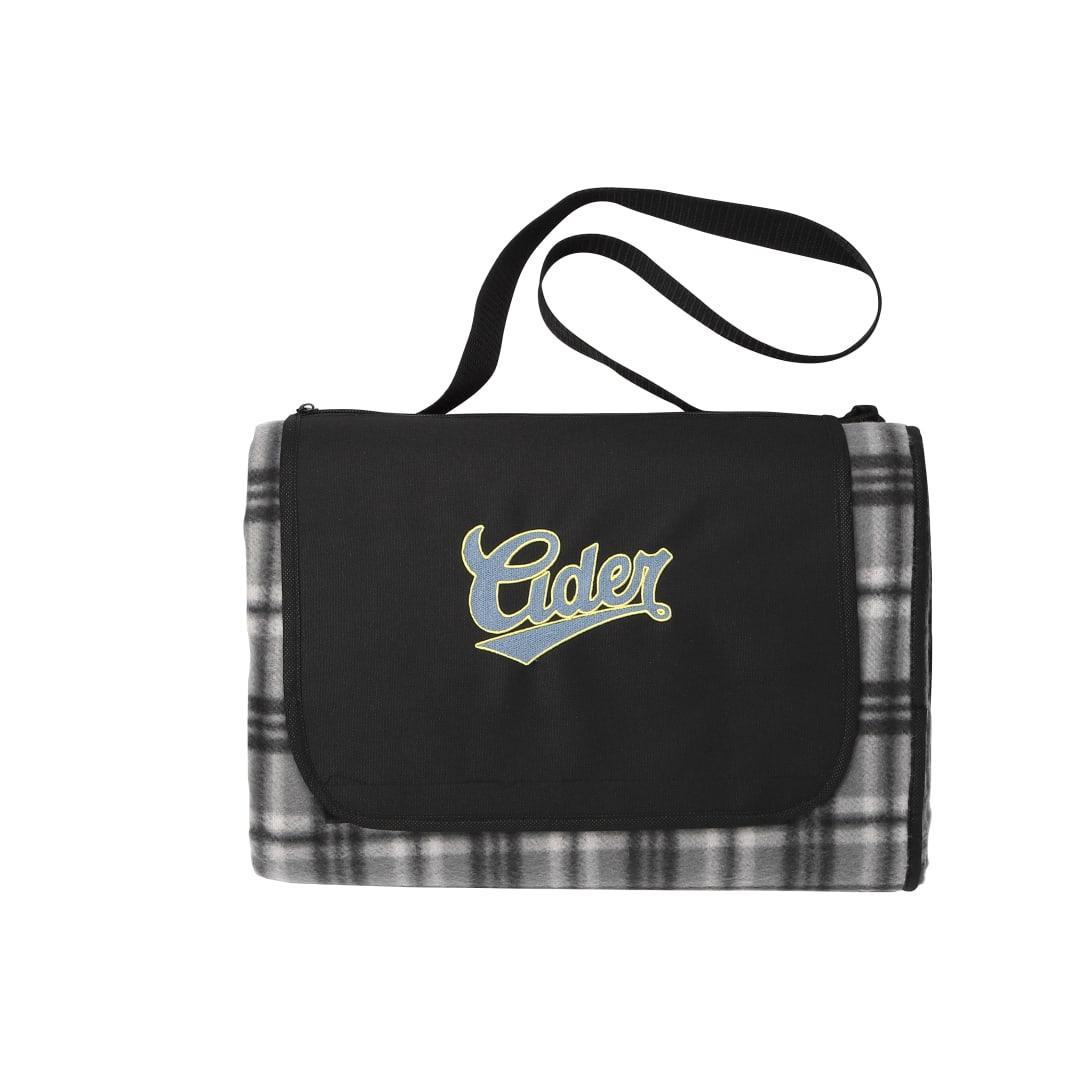 Extra large plaid picnic blanket Blue miniatura 5