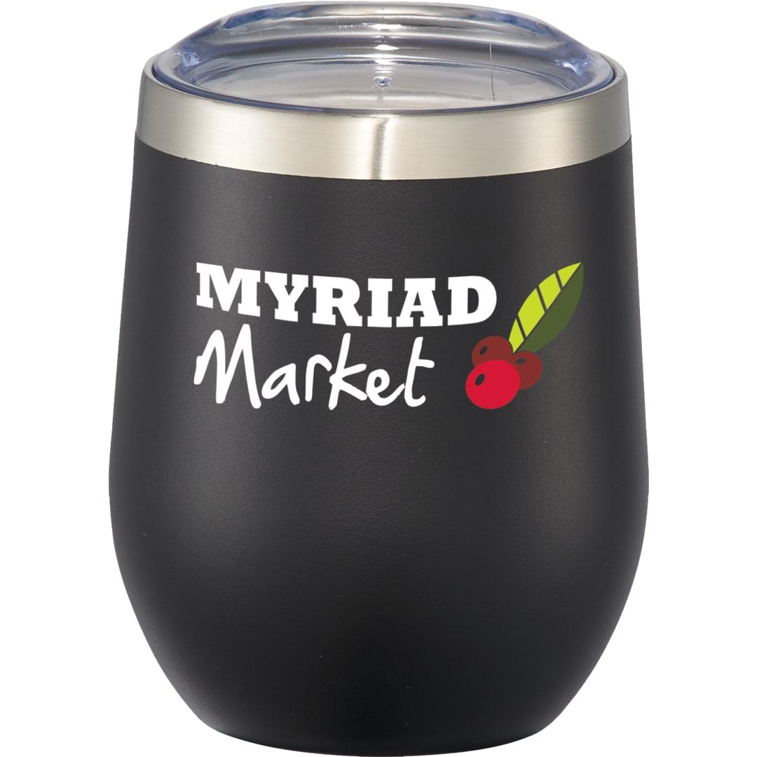Corzo copper vacuum insulated cup 12oz Black miniatura 11