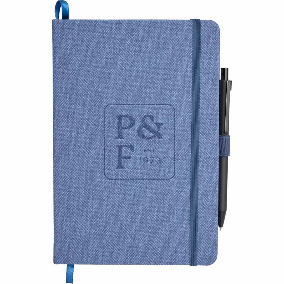 5.5 X 8.5 fsc® mix chelsea bound journal Navy Blue thumbnail 15