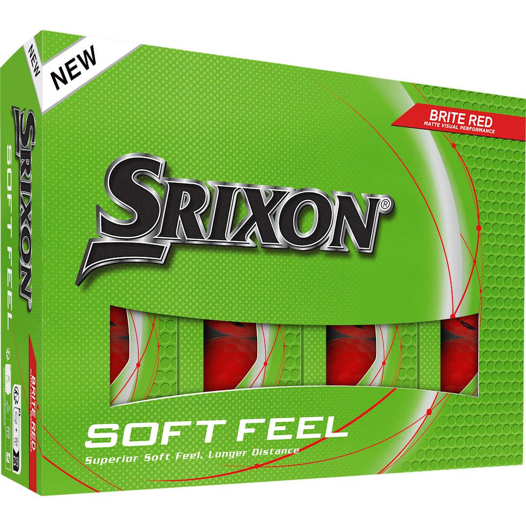Srixon soft feel brite golf balls - 12 pack Orange miniatura 12