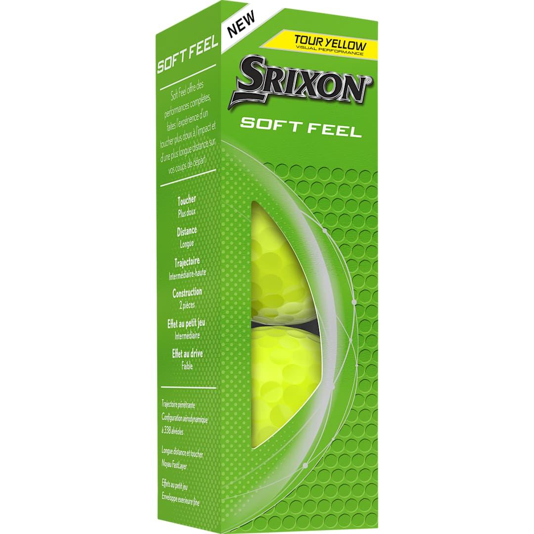 Srixon soft feel golf balls - 3 pack White miniatura 17