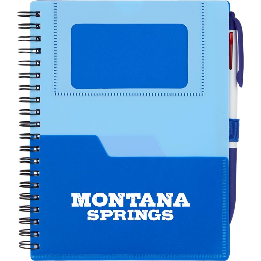 5 X 7 fsc® recycled stash spiral notebook Red miniatura 15
