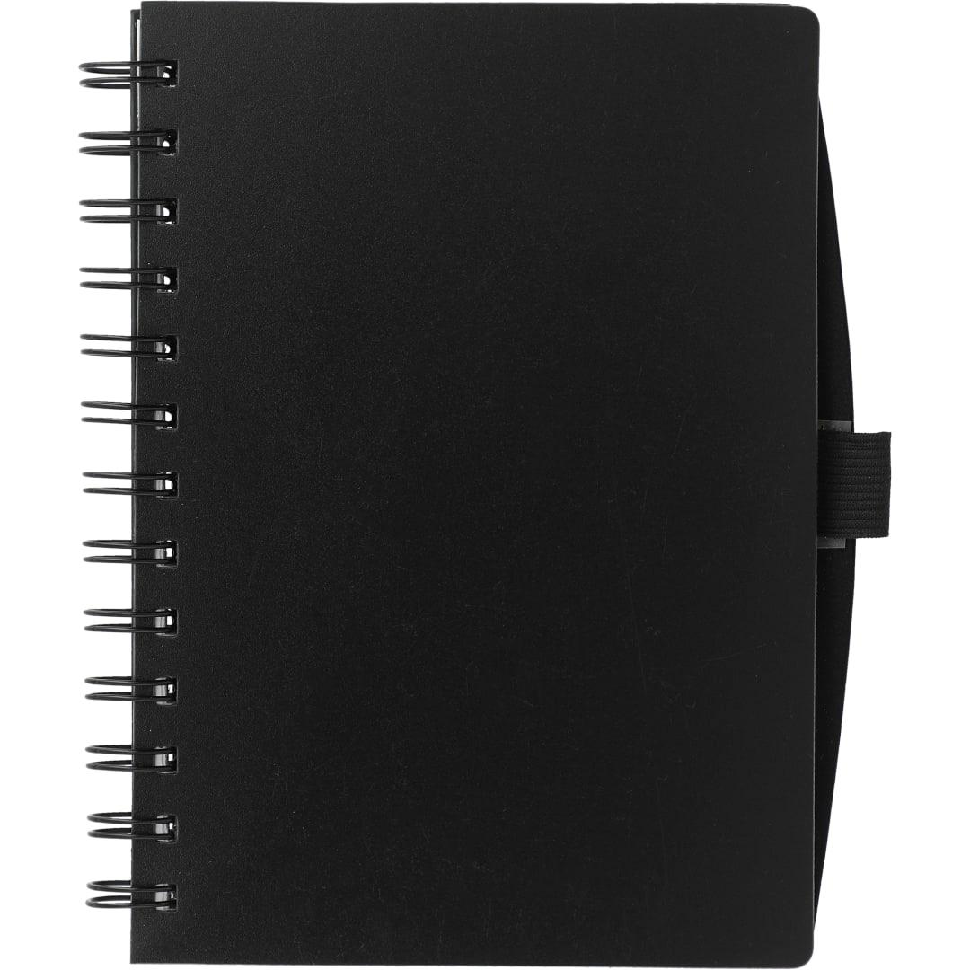 Fsc® mix 5.5 x 7 coordinator spiral notebook Black miniatura 3
