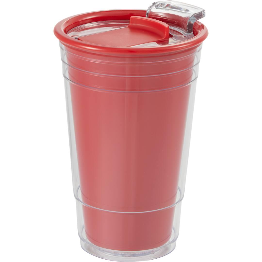 Mipsy recycled double wall tumbler 16oz Black miniatura 20