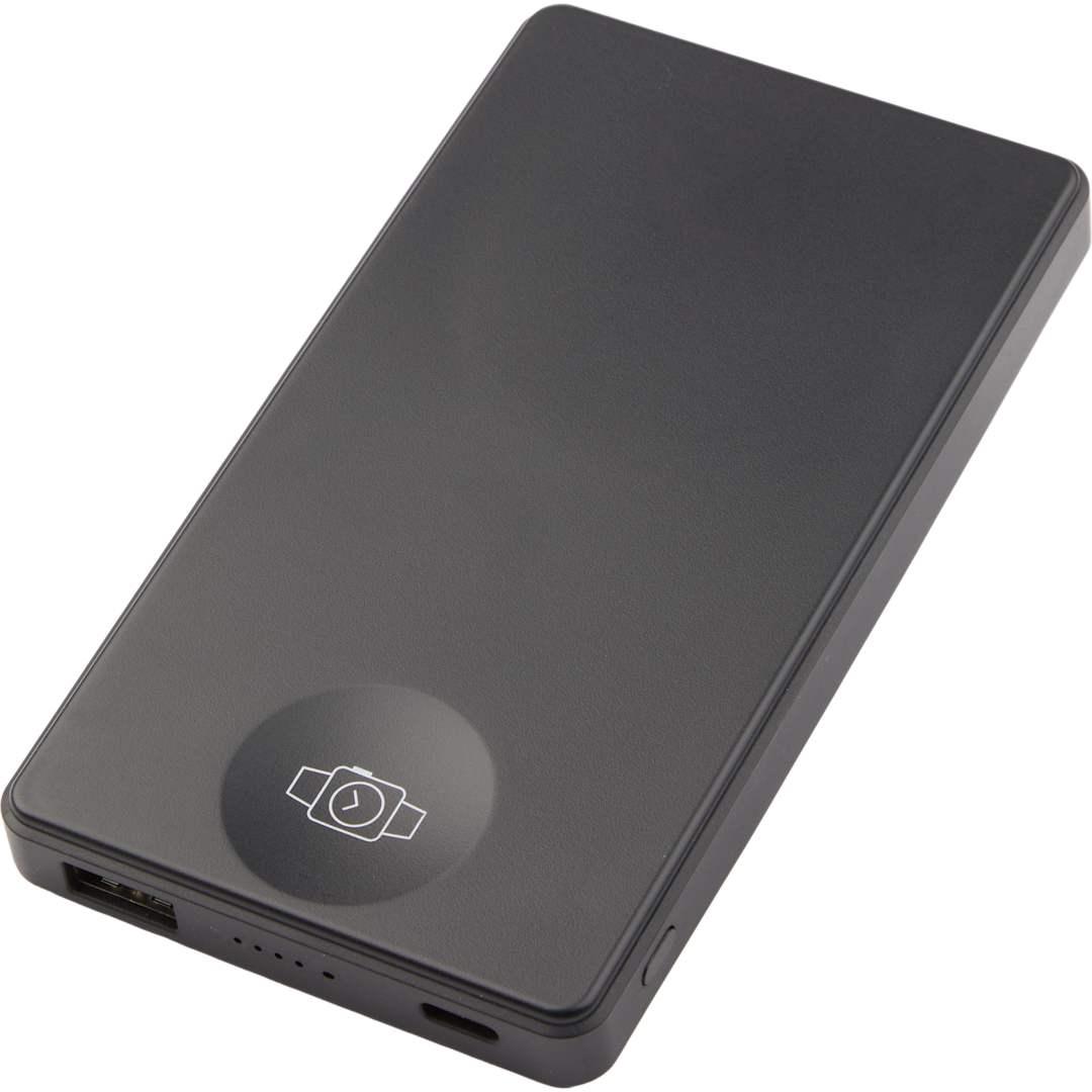 4000Mah magclick™ powerbank with iwatch charger Black miniatura 3