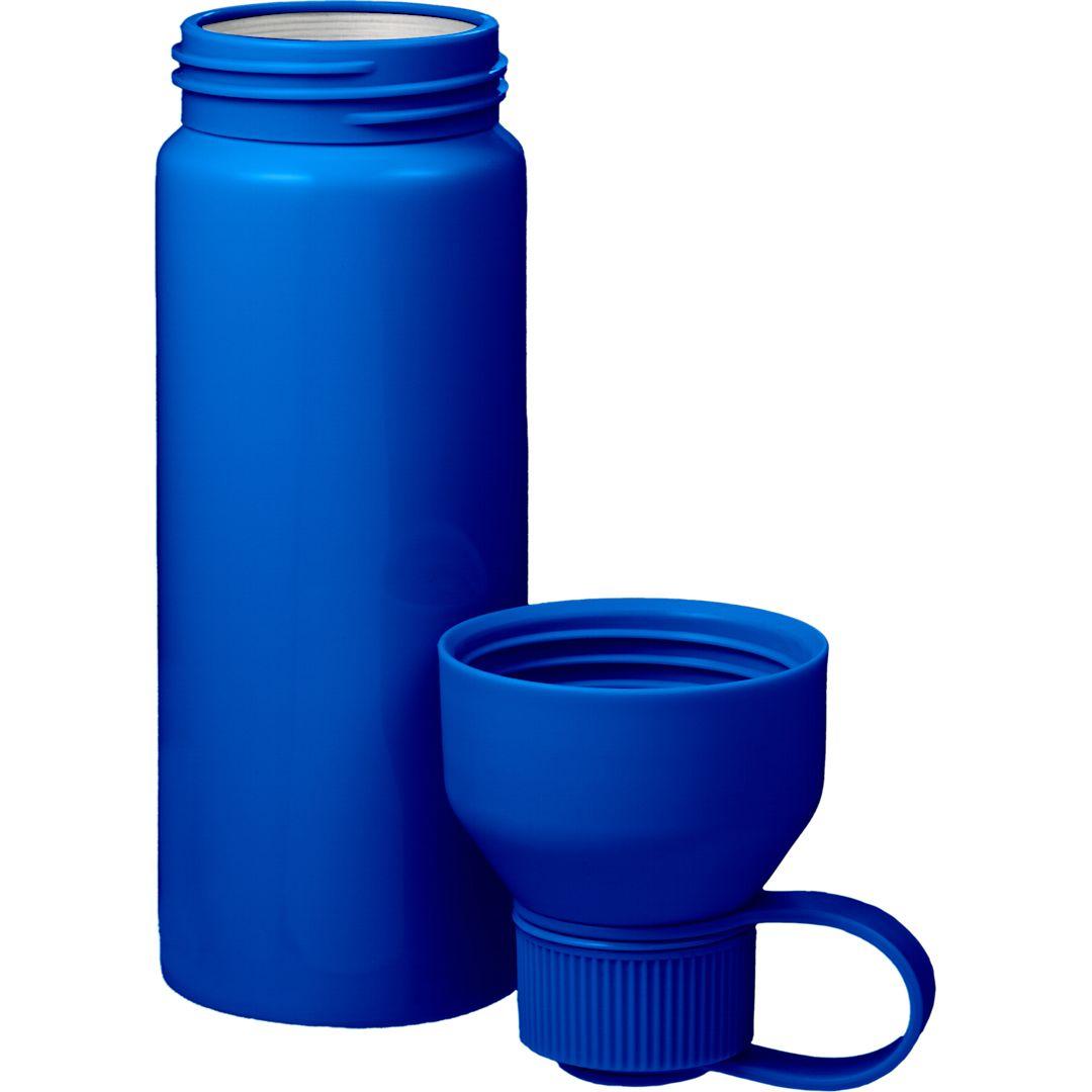 Duo 26oz recycled aluminum bottle Blue miniatura 6