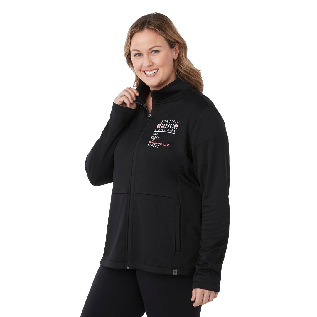 Merritt eco knit full zip - womens Navy Blue miniatura 34