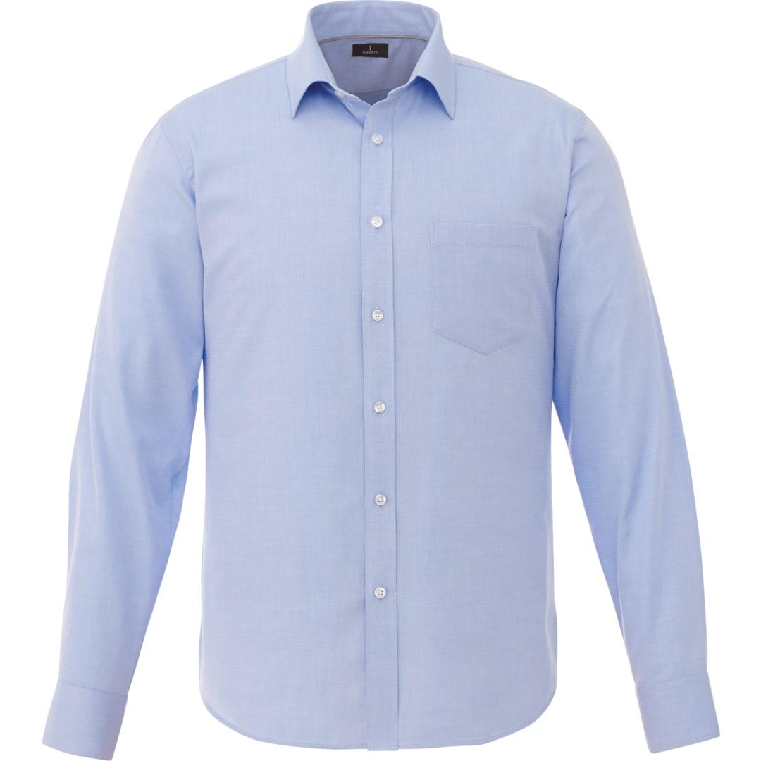 Mens pierce long sleeve shirt White miniatura 6