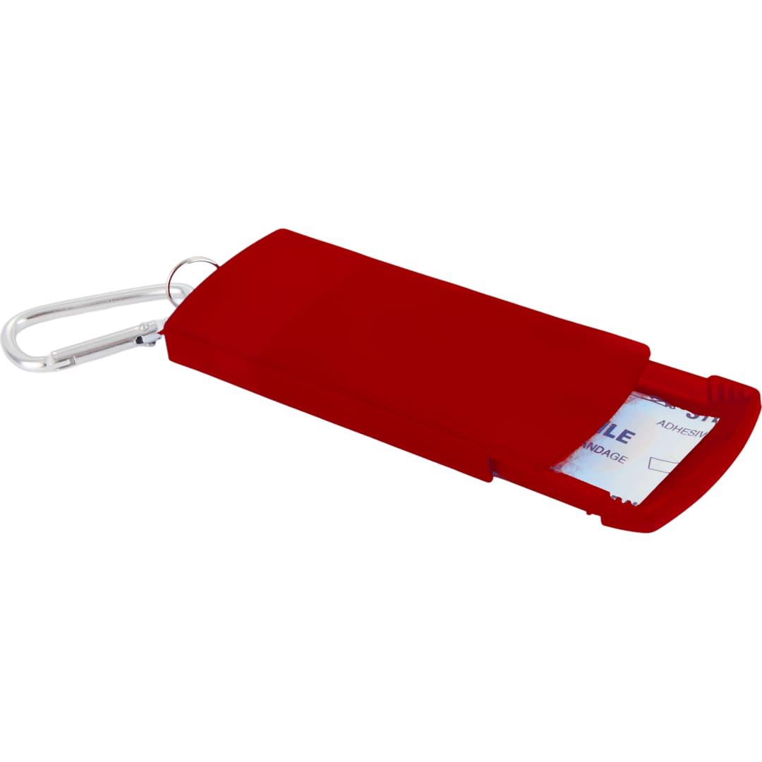 Recycled bandage dispenser with carabiner Blue miniatura 26