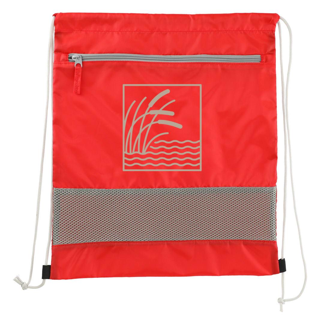 Sparks recycled drawstring bag Black miniatura 15